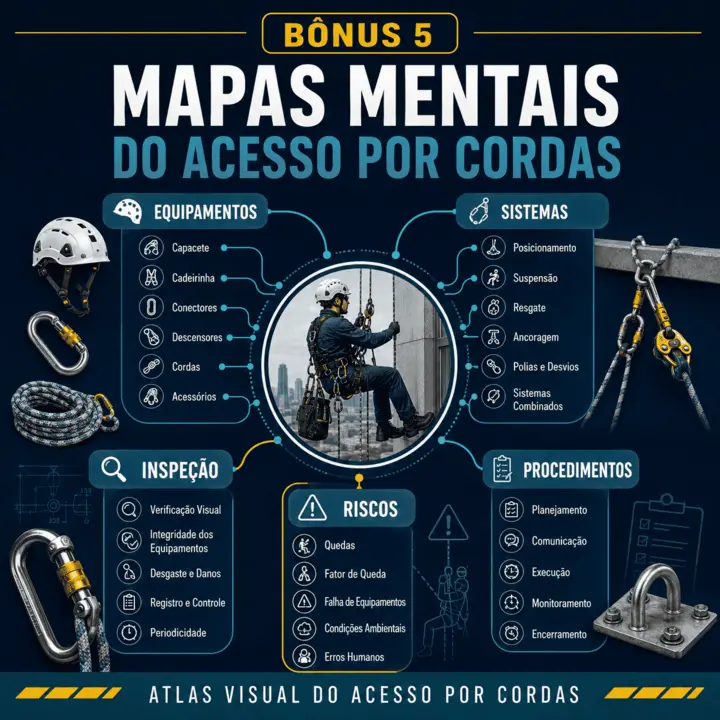 Mapas Mentais do Acesso por Cordas